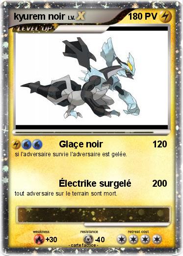 Pokemon kyurem noir