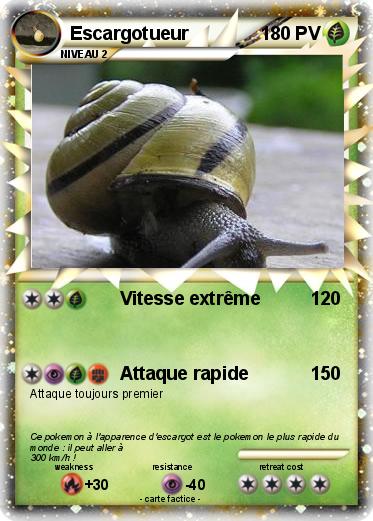 Pokemon Escargotueur