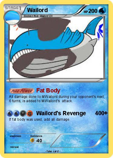 Pokemon Wailord