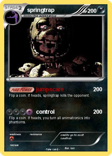 Pokemon springtrap