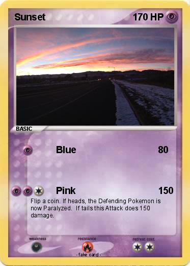 Pokemon Sunset