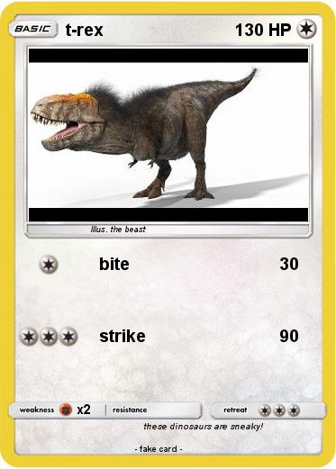 Pokemon t-rex