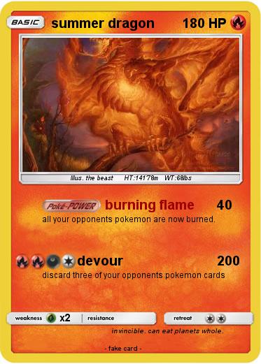 Pokemon summer dragon