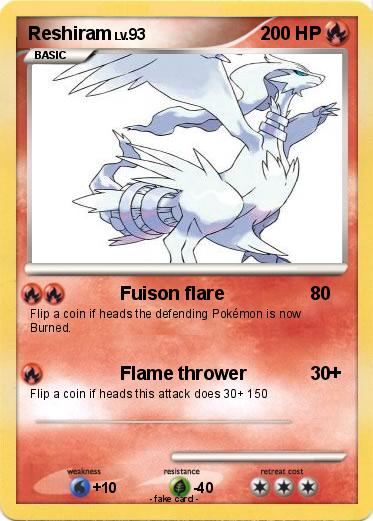 Pokemon Reshiram