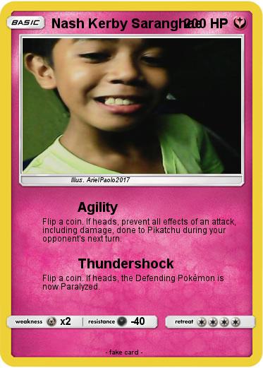 Pokemon Nash Kerby Saranghae