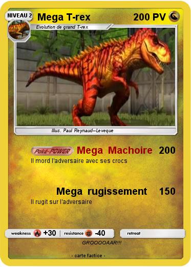 Pokemon Mega T-rex