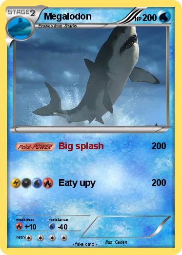 Pokemon Megalodon