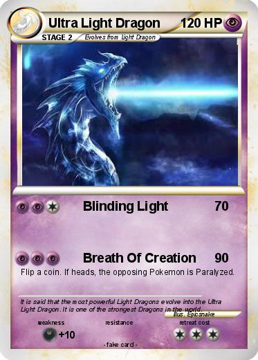 Pokemon Ultra Light Dragon