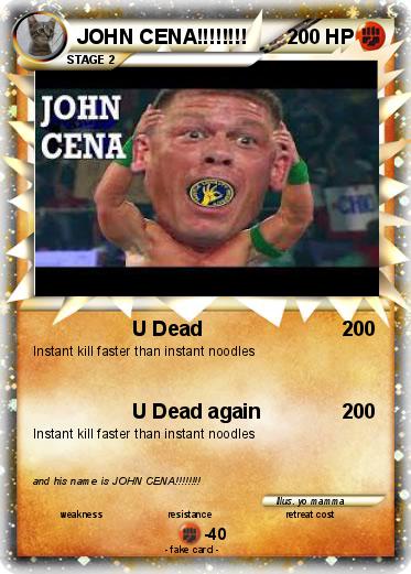 Pokemon JOHN CENA!!!!!!!!
