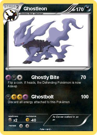 Pokemon Ghostleon