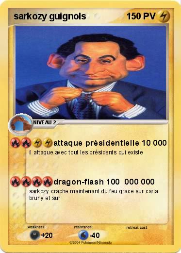 Pokemon sarkozy guignols