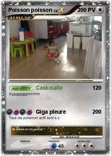 Pokemon Poisson poisson