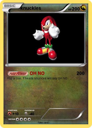 Pokemon knuckles