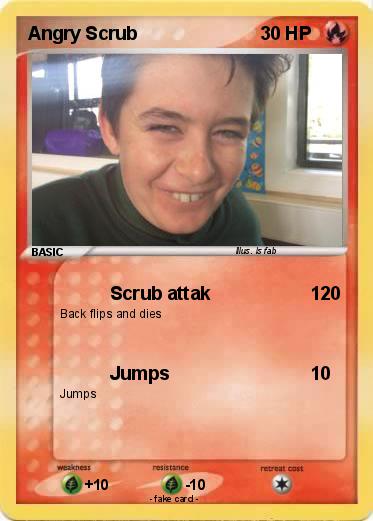 Pokemon Angry Scrub