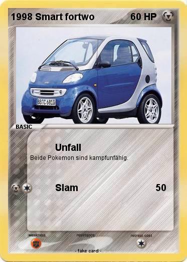 Pokemon 1998 Smart fortwo