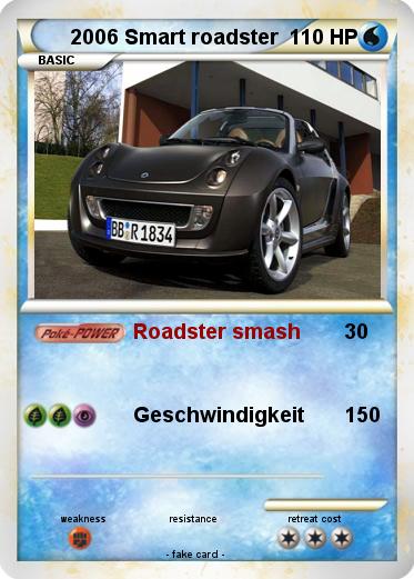Pokemon 2006 Smart roadster