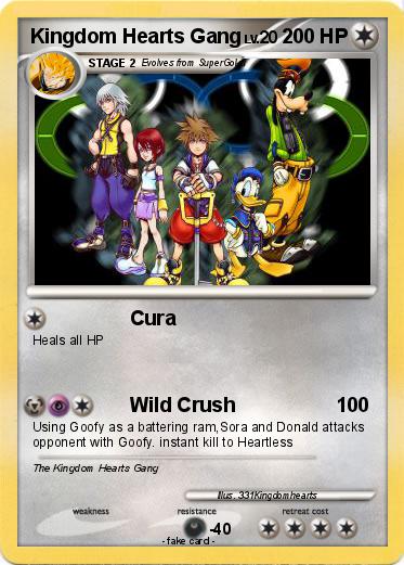 Pokemon Kingdom Hearts Gang