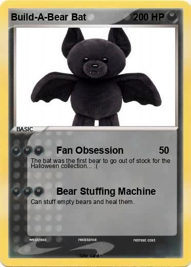 Pokemon Build-A-Bear Bat