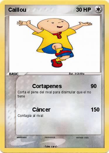 Pokemon Caillou