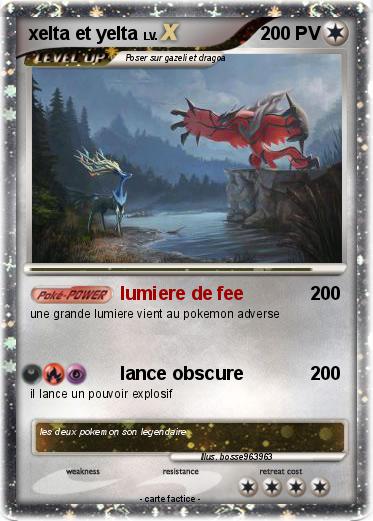 Pokemon xelta et yelta