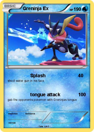 Pokemon Greninja Ex