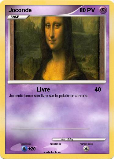 Pokemon Joconde