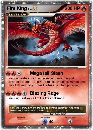 Pokemon Fire King
