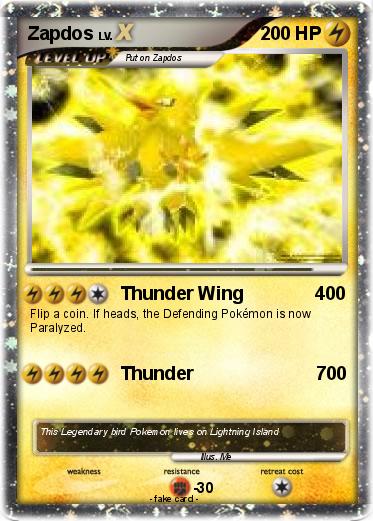 Pokemon Zapdos