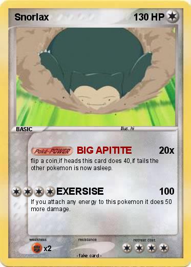 Pokemon Snorlax