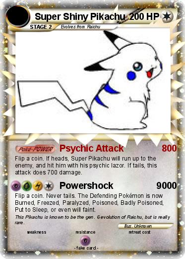 Pokemon Super Shiny Pikachu