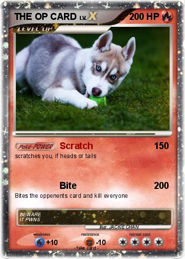 Pokemon THE OP CARD