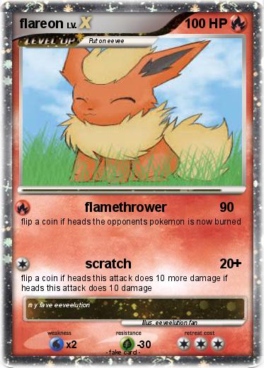 Pokemon flareon