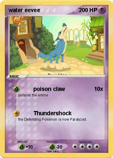 Pokemon water eevee