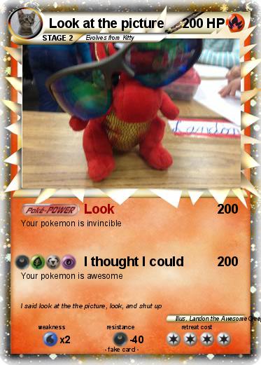 Pokemon Look at the picture