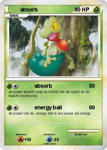 Pokemon absorb