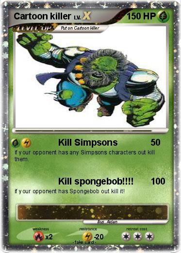 Pokemon Cartoon killer