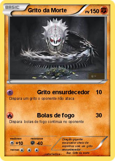 Pokemon Grito da Morte