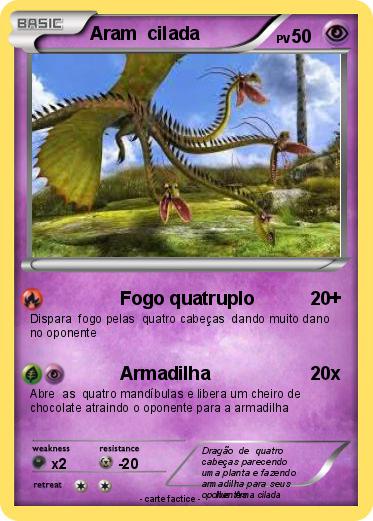 Pokemon Aram  cilada