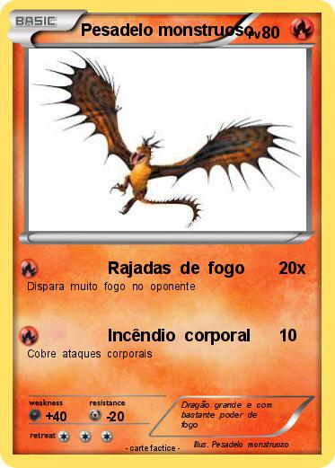 Pokemon Pesadelo monstruoso