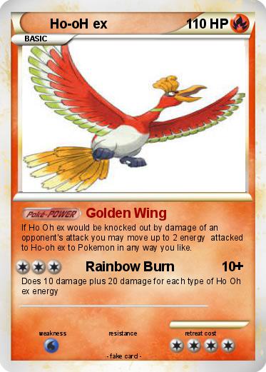 Pokemon Ho-oH ex