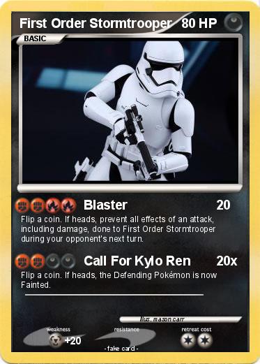 Pokemon First Order Stormtrooper