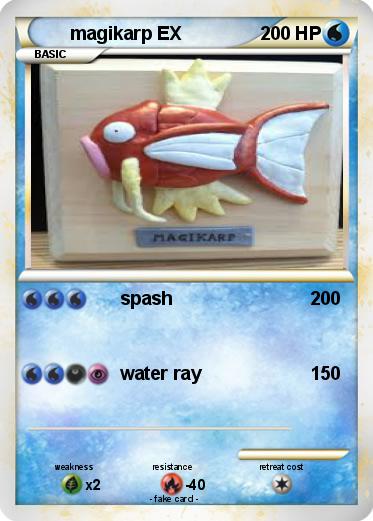 Pokemon magikarp EX