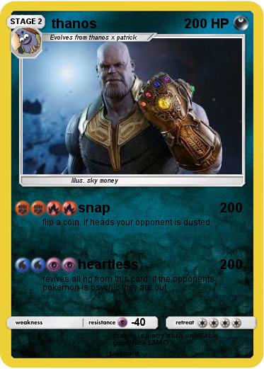Pokemon thanos