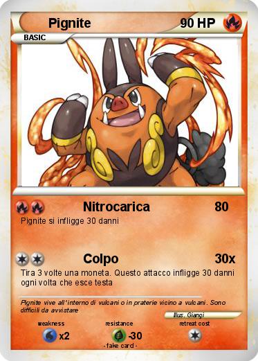 Pokemon Pignite