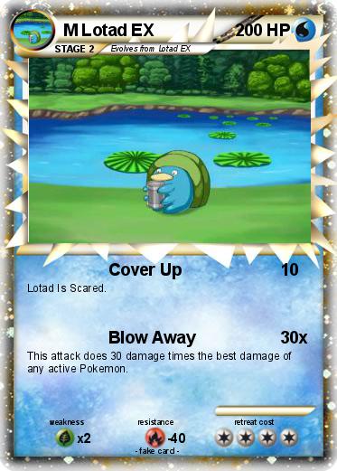 Pokemon M Lotad EX