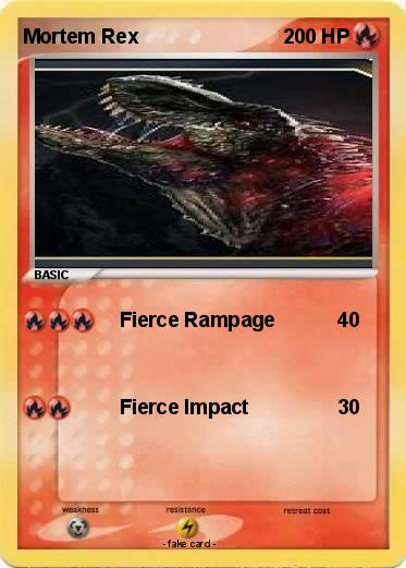 Pokemon Mortem Rex