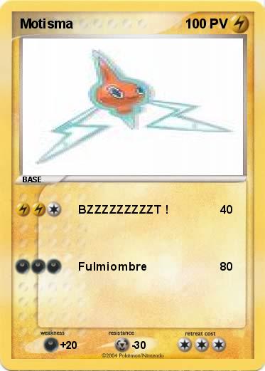 Pokemon Motisma