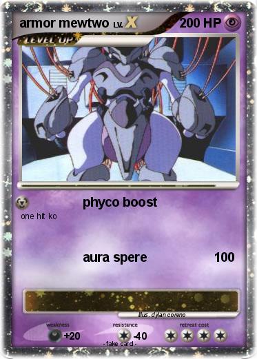 Pokemon armor mewtwo