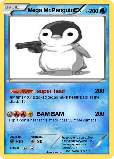 Pokemon Mega Mr.PenguinEX