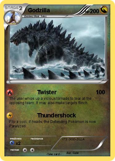 Pokemon Godzilla